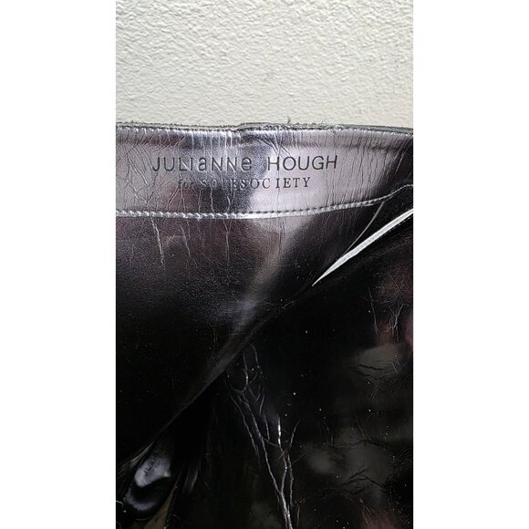 Julianne Hough For Sole Society Nila Women's 8.5BGray Knee-High Suede Wedge Boot - Picture 10 of 12